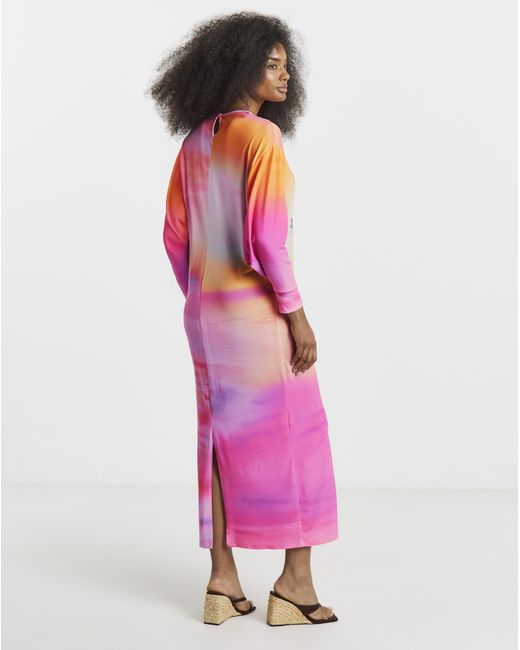 Twisted Wunder Pink Amy Maxi Dress