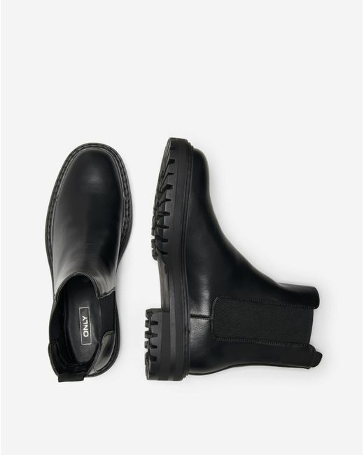 ONLY Black Beth Chelsea Boot Standard Fit