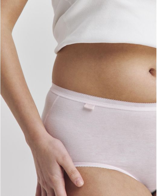 Sloggi Multicolor 4Pk Basic Midi Knicker Multi