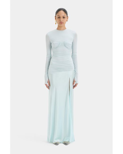 Sir Blue Alessia Draped Gown