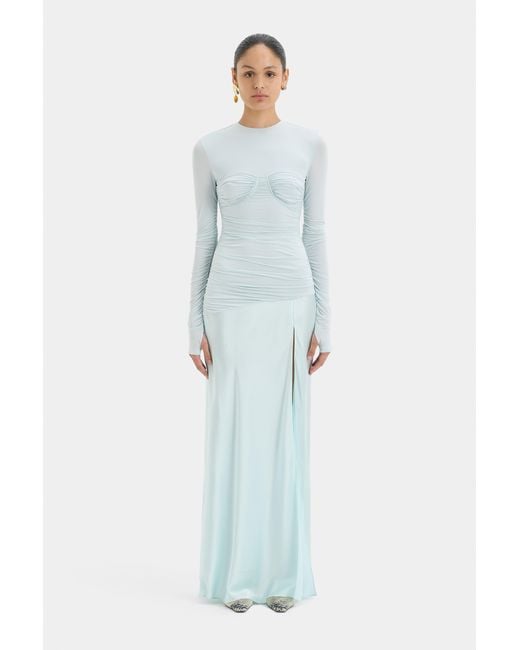 Sir Blue Alessia Draped Gown