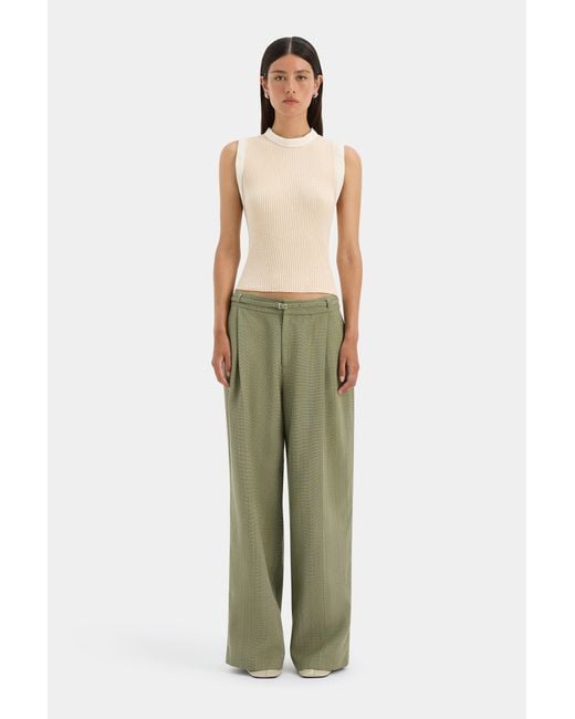 Sir Green Evanthe Belted Trouser