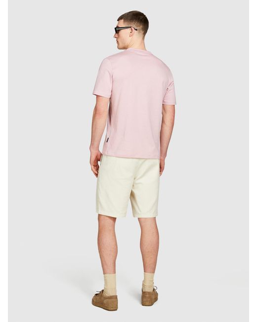 T-shirt Regular Fit Con Stampa di Sisley in Multicolor da Uomo