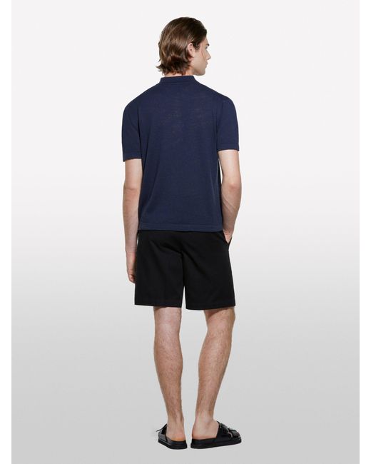 Bermuda Regular Fit Nero di Sisley in Blue da Uomo