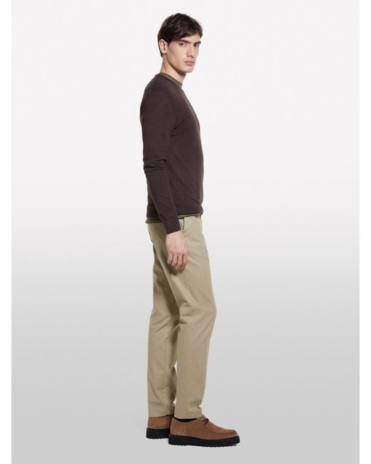 Sisley Natural Regular Fit Sweater for men