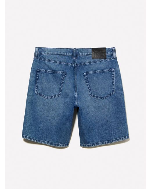 Bermuda Di Jeans Scuro di Sisley in White da Uomo