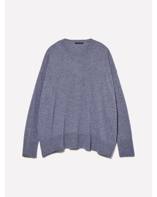 Sisley Blue Dark Crew Neck Sweater