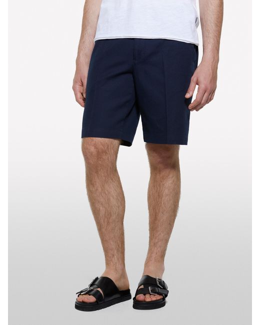 Bermuda Regular Fit Blu Scuro di Sisley in White da Uomo