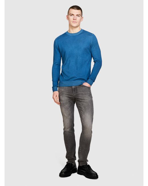 Sisley Blue Ombre Sweater for men
