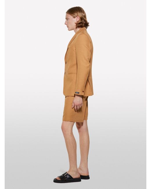 Bermuda Regular Fit Cammello di Sisley in White da Uomo