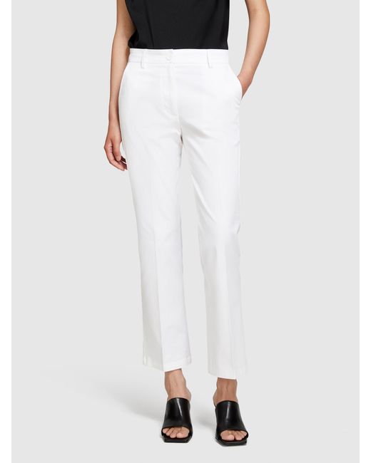 Pantaloni A Trombetta di Sisley in White