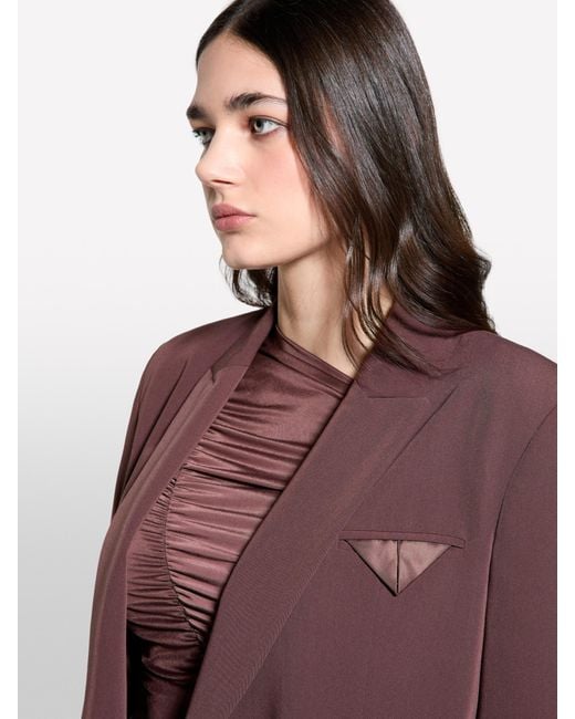 Sisley Red Zweireihiger Blazer
