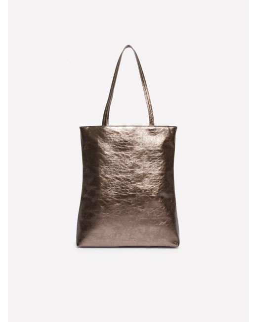 Sisley Brown Foil Shopper