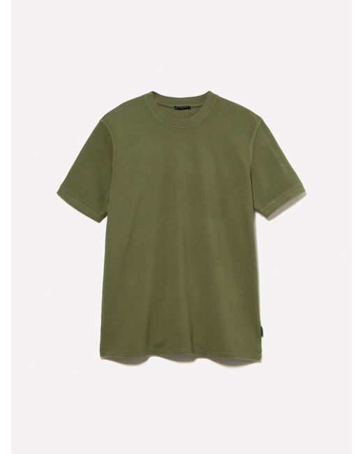 T-shirt Verde Militare A Maniche Corte di Sisley in Multicolor da Uomo