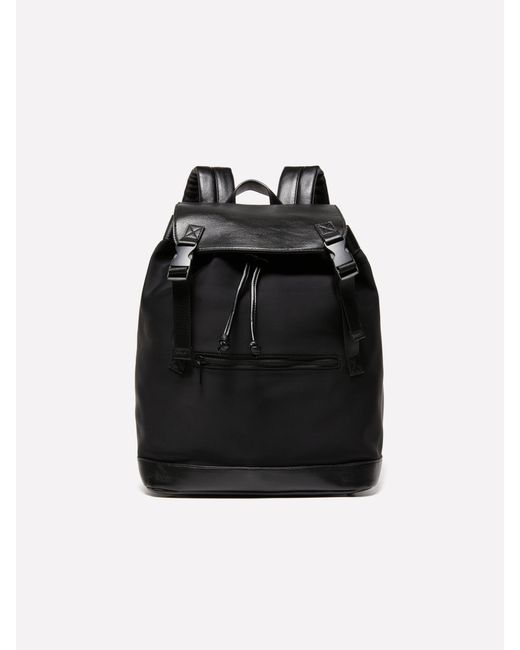 Sisley Schwarzer Rucksack in Black für Herren