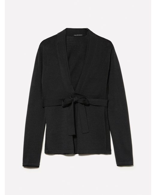 Sisley Black Criss-Cross Cardigan