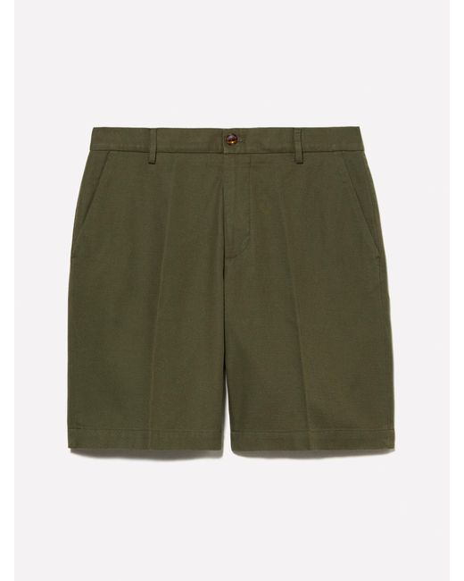 Bermuda Regular Fit Verde Militare di Sisley in White da Uomo