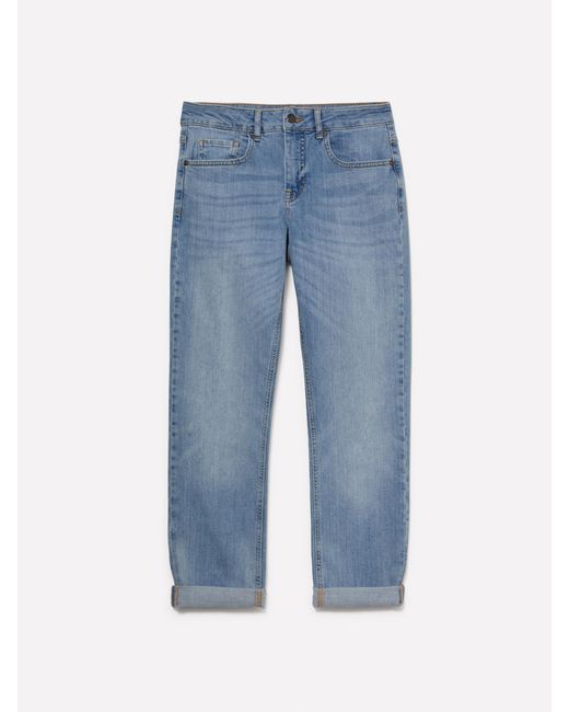 Sisley Blue Regular Fit Warsaw Jeans With Cuff