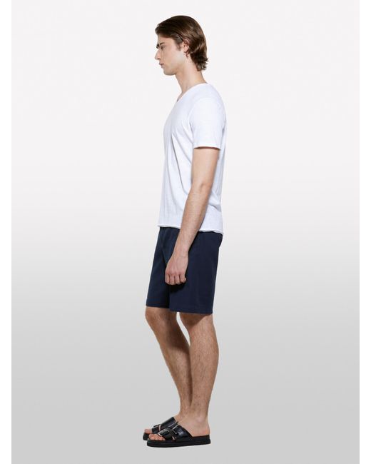 Bermuda Regular Fit Blu Scuro di Sisley in White da Uomo