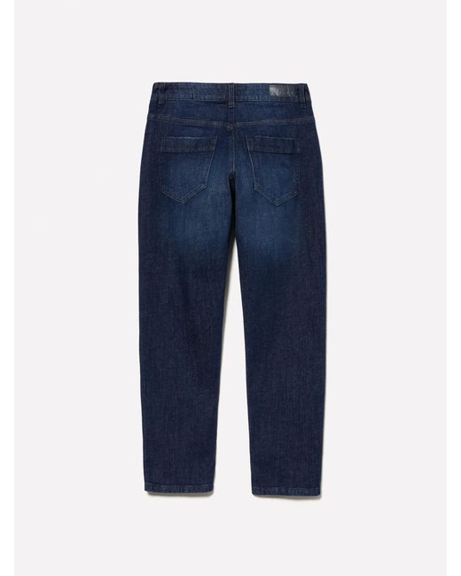 Sisley Blue Slim Carrot Fit Lima Jeans