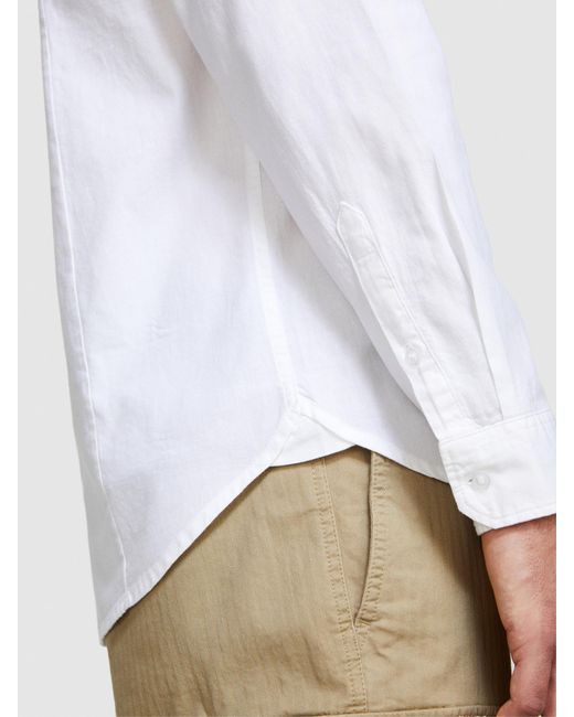 Sisley Natural Oxford Shirt for men