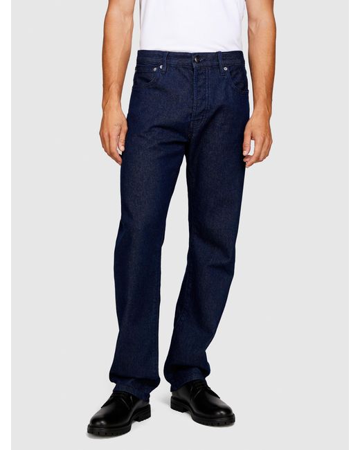 Sisley Blue Relaxed Fit San Francisco Jeans for men