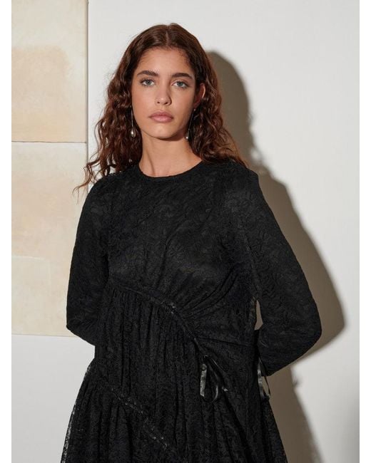 Sister Jane Black Ghospell Hera Lace Dress