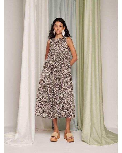 Sister Jane Natural Ghospell Mattie Midi Dress