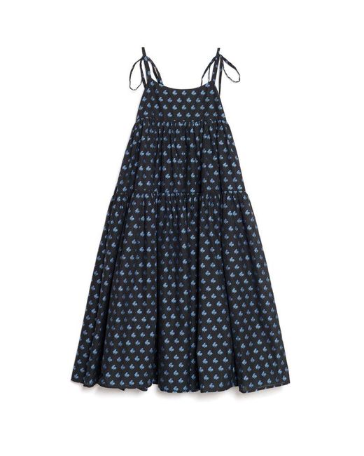Sister Jane Blue Dream Sea Salt Jacquard Maxi Dress