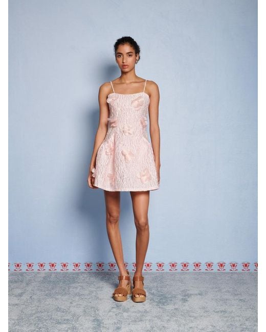 Sister Jane Multicolor Dream Lera Applique Mini Dress