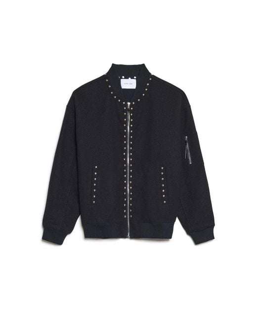 Sister Jane Gray Milo Studded Bomber Jacket