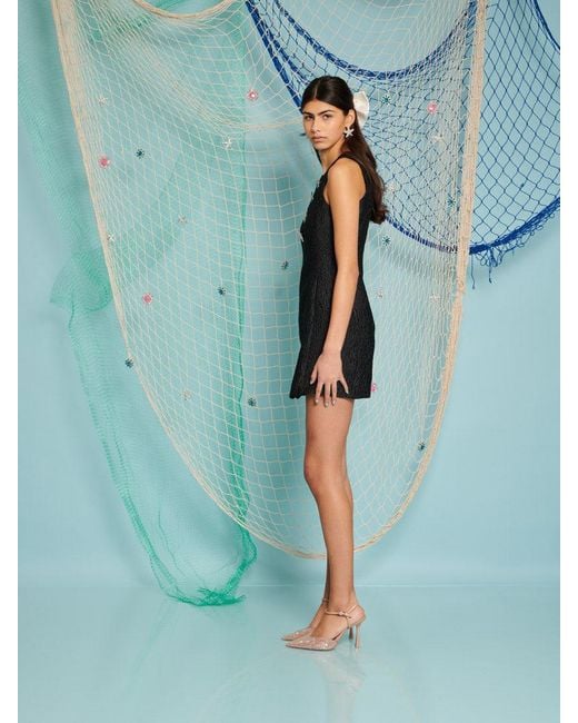 Sister Jane Green Dream Fine Catch Mini Dress