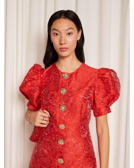 Sister Jane Red Ruby Mini Dress