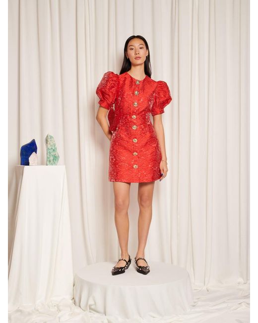 Sister Jane Red Ruby Mini Dress