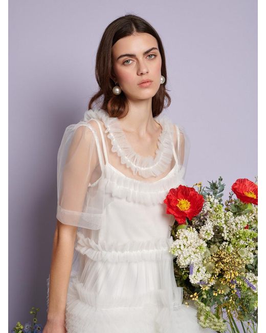 Sister Jane Gray Dream Heather Tulle Mini Dress