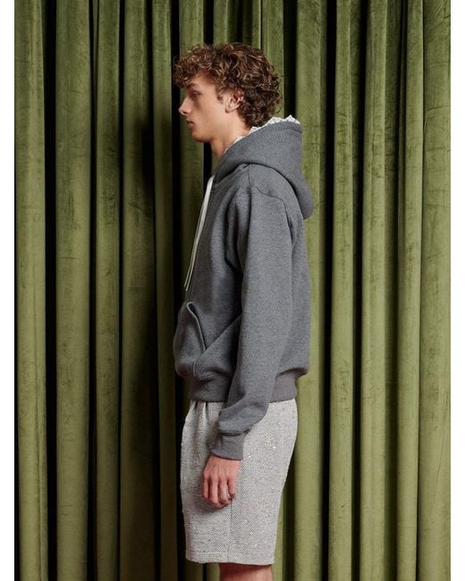 Sister Jane Green Elodie Lace Trim Hoodie