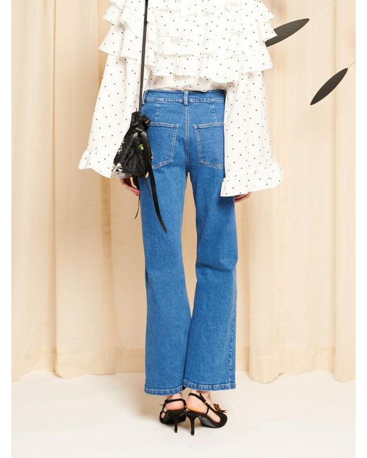 Sister Jane Blue Dream Couleur Brooch Jeans