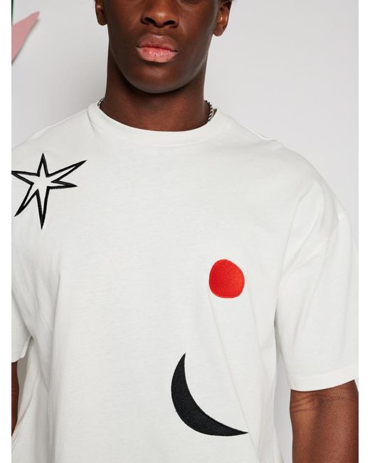 Sister Jane White Étienne Embroidery T-shirt