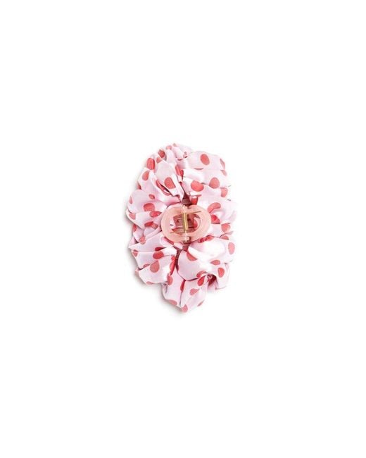 Sister Jane Pink Dream Colette Spot Jacquard Hair Claw
