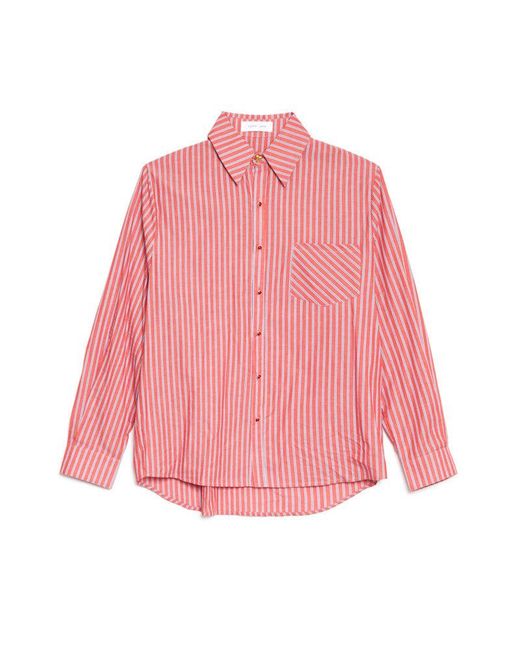 Sister Jane Pink Penny Stripe Shirt
