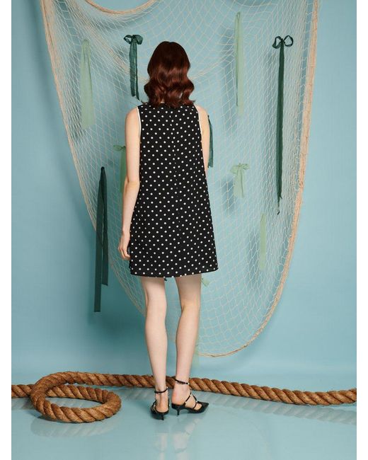 Sister Jane Green Isles Bow Mini Dress