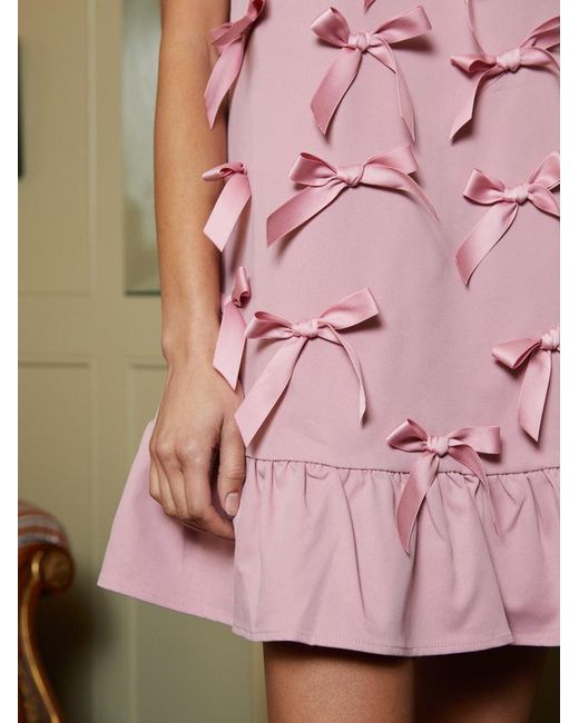 Sister Jane Zinnia Bow Mini Dress | Lyst