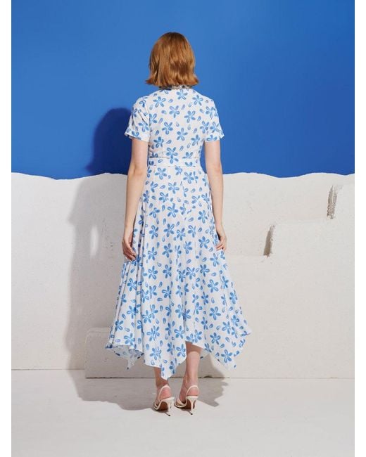 Sister Jane Blue Siro Print Maxi Dress