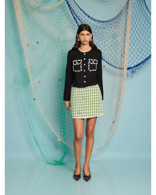 Sister Jane Green Dream Jewel Marine Top
