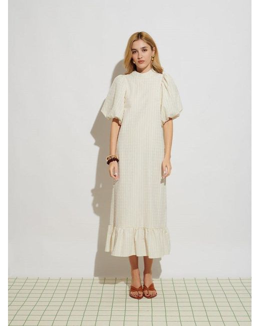 Sister Jane Natural Ghospell Margarite Midi Dress