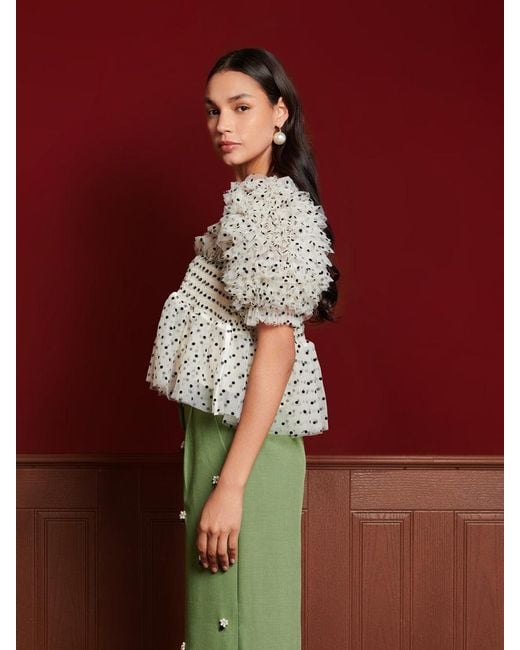 トップス Countess tulle top SISTER JANE NEW ARRIVALS 【DREAM sister jane】 Countess tulle top ¥27,280- (61