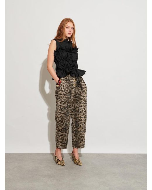 Sister Jane Natural Ghospell Razan Barrel Jeans