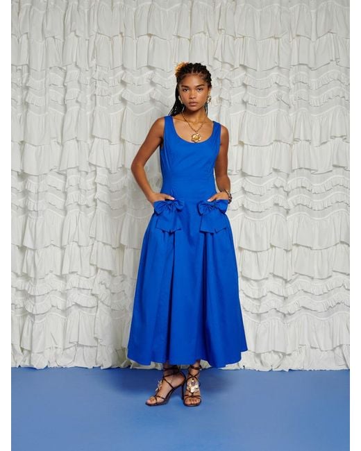 Sister Jane Dream Blue Diary Midi Dress