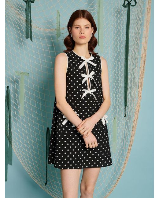 Sister Jane Green Isles Bow Mini Dress