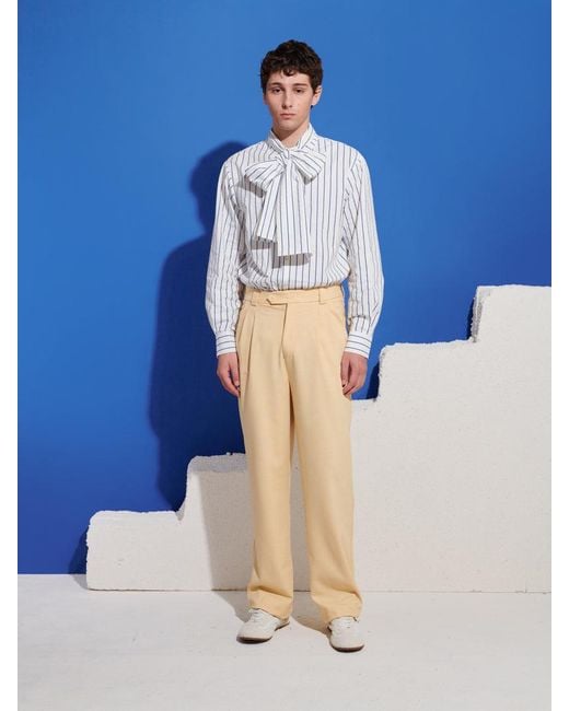 Sister Jane Blue Helios High Waisted Trousers
